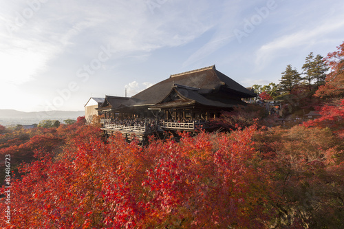 Kiyomizu Temple in Kyoto, Japan