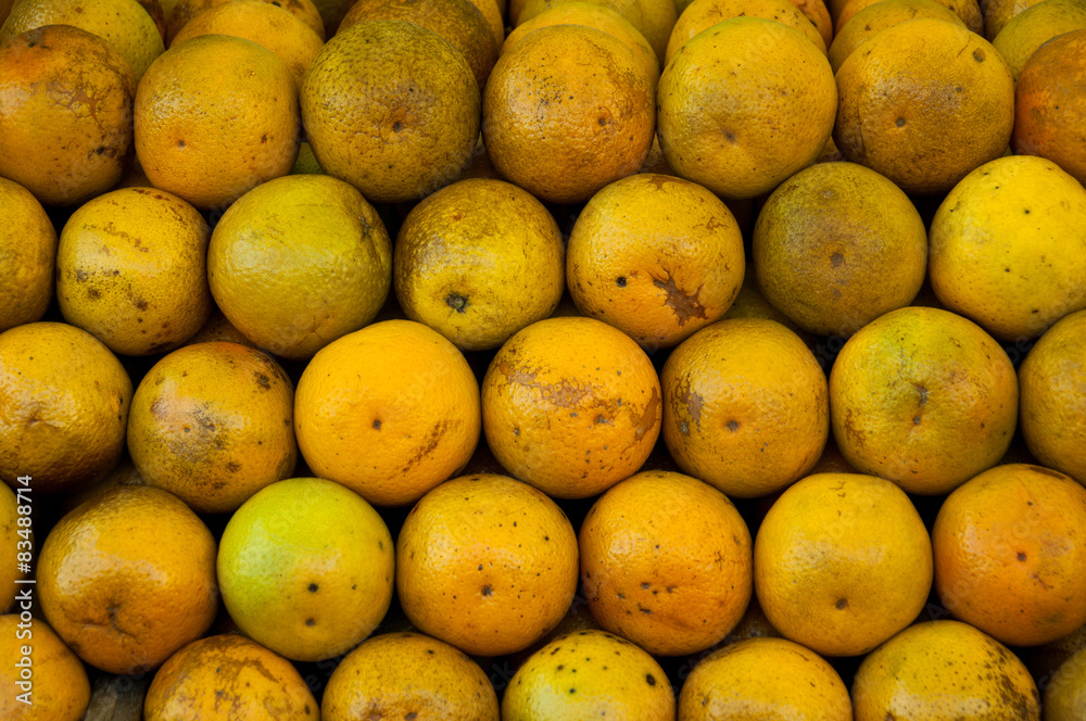 Fresh Oranges for Sale at the Market in Rio de Janeiro Fresh Oranges for Sale at the Market in Rio de Janeiro