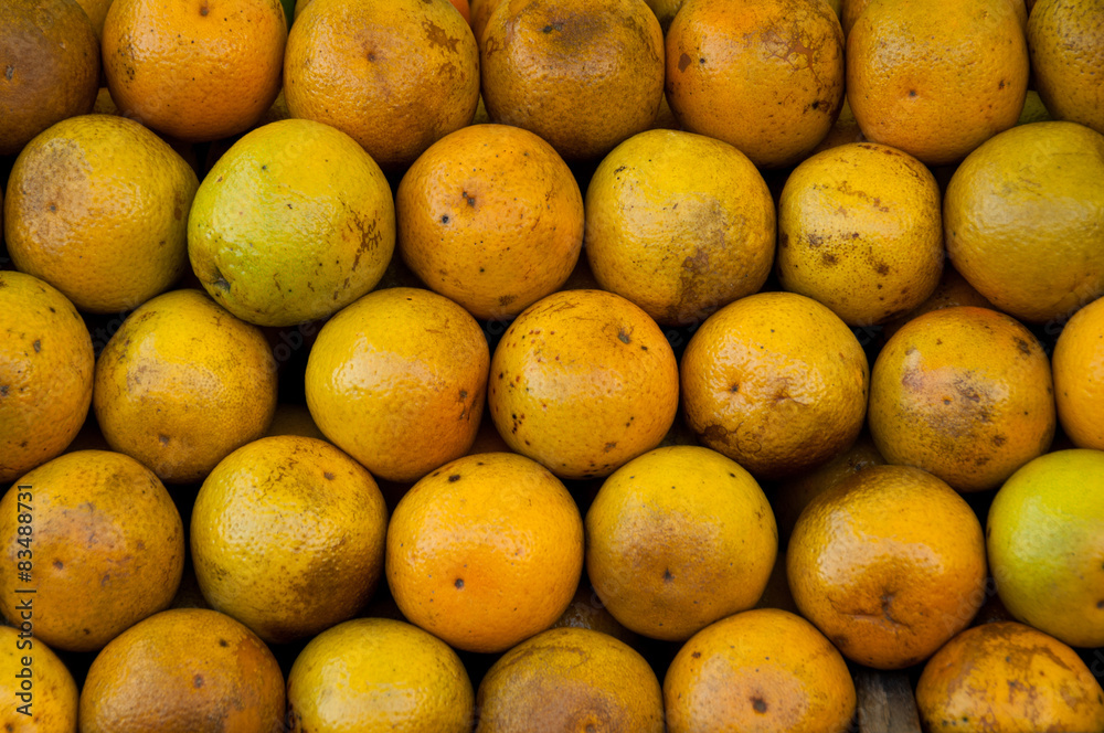 Fresh Oranges for Sale at the Market in Rio de Janeiro Fresh Oranges for Sale at the Market in Rio de Janeiro