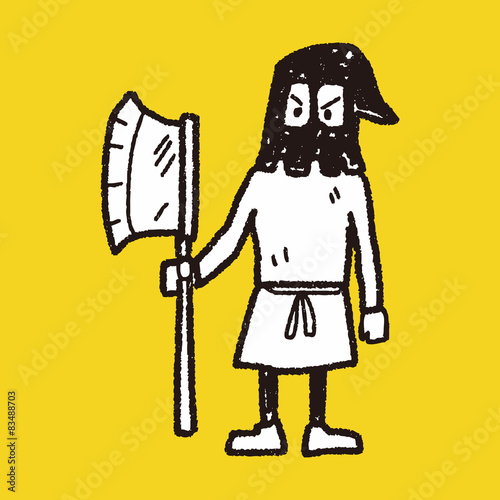 executioner people doodle