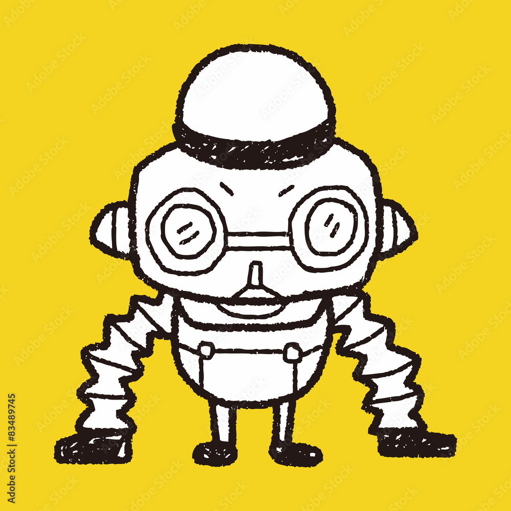 robot doodle robot doodle