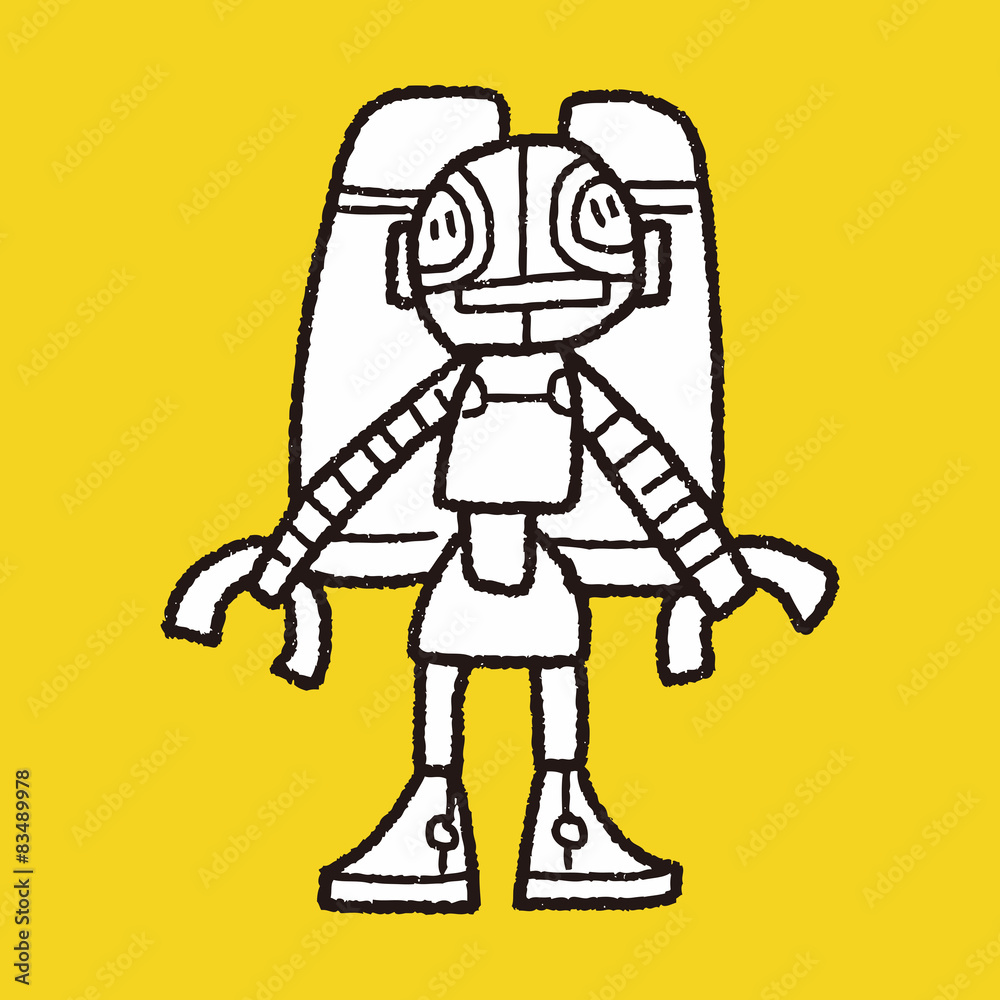 robot doodle robot doodle