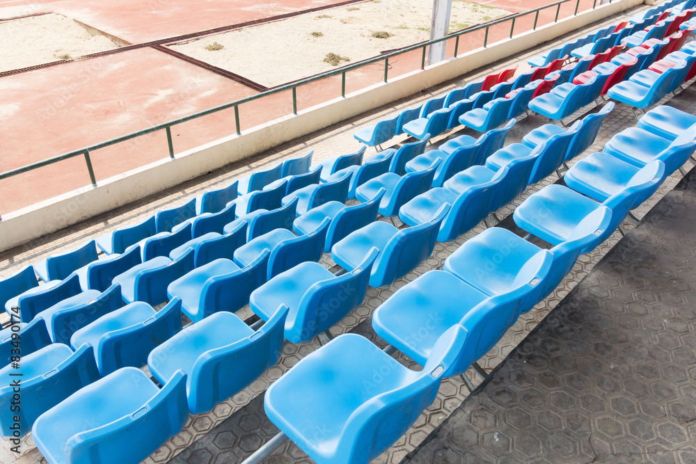 Fototapeta premium Sport stadium seat
