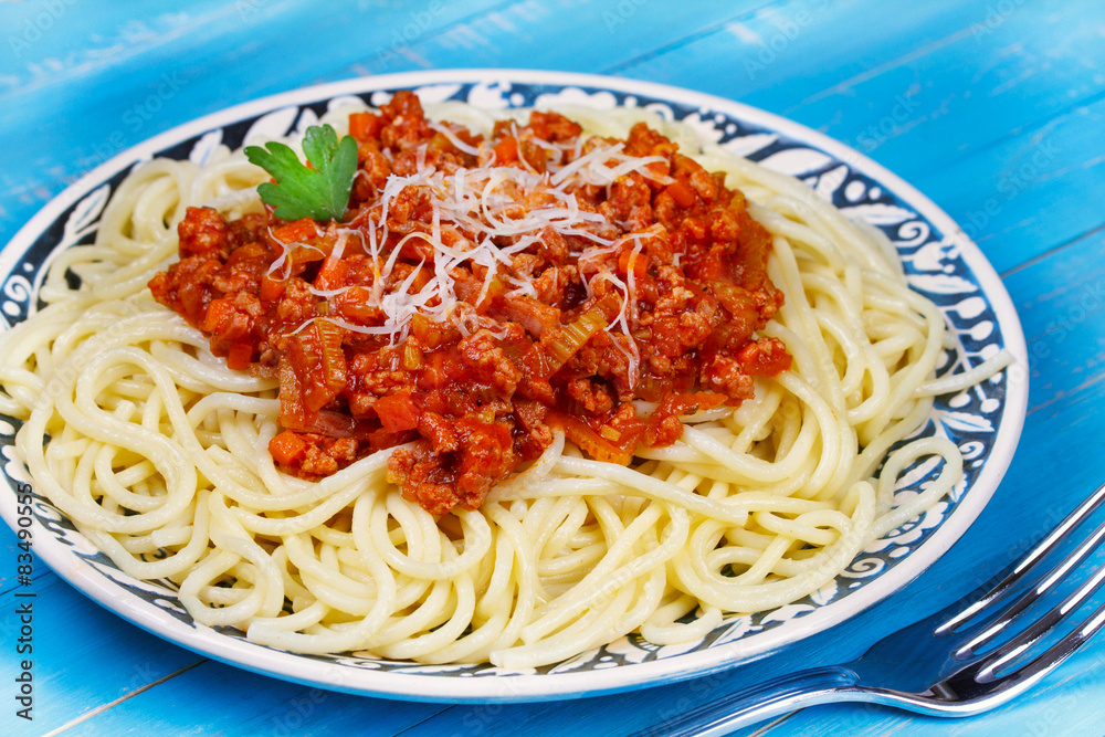 Spaghetti with Bolognese Sauce Spaghetti with Bolognese Sauce