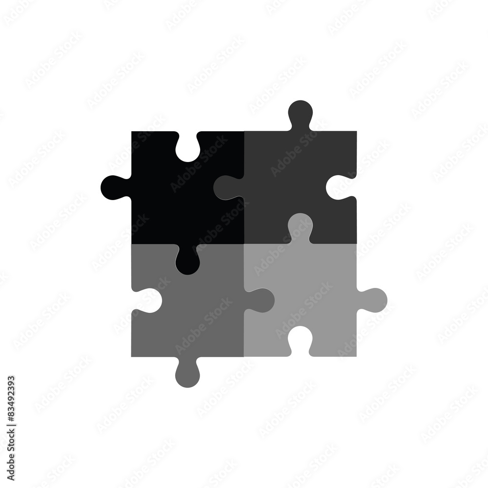 Template of abstract puzzle.
Template of abstract puzzle.