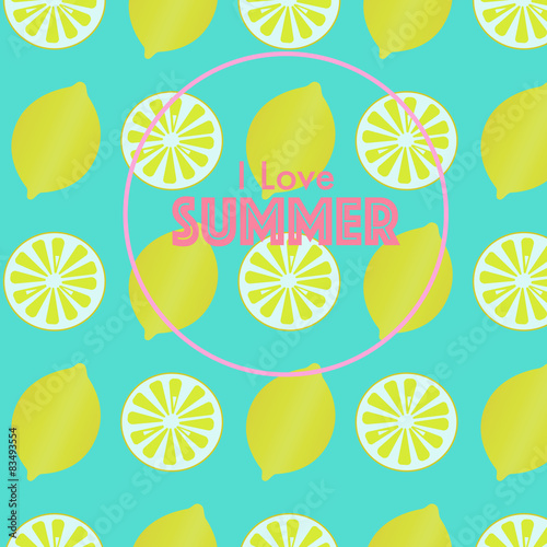 Summer lemonade background 