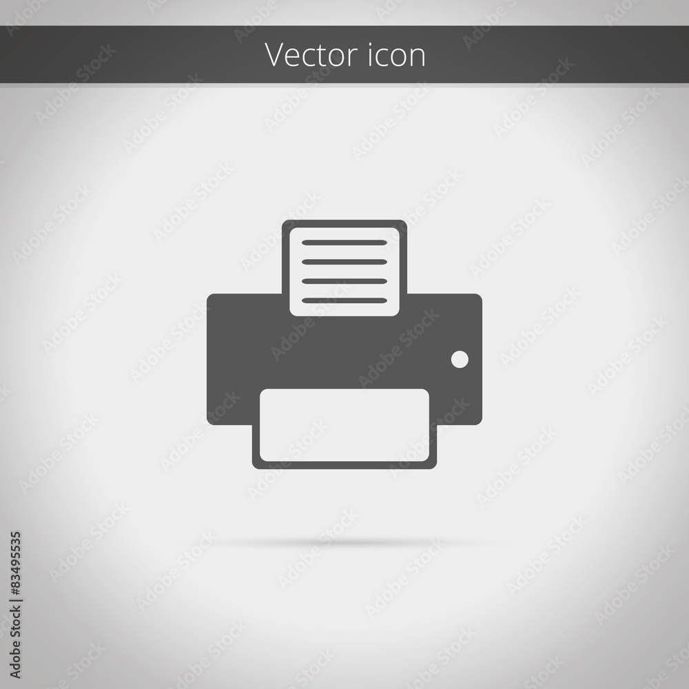 Clean vector icon