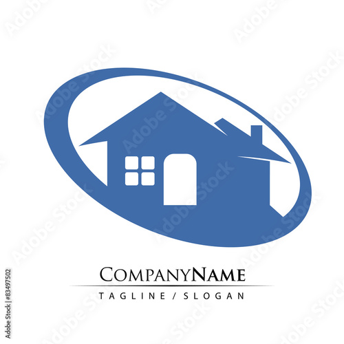 Property Real Estate logo icon vector