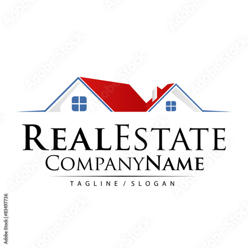 Property Real Estate logo icon vector