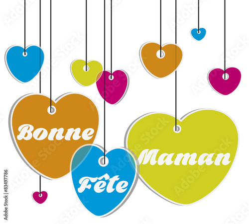 Mobile Cœur Fête des Mères 5