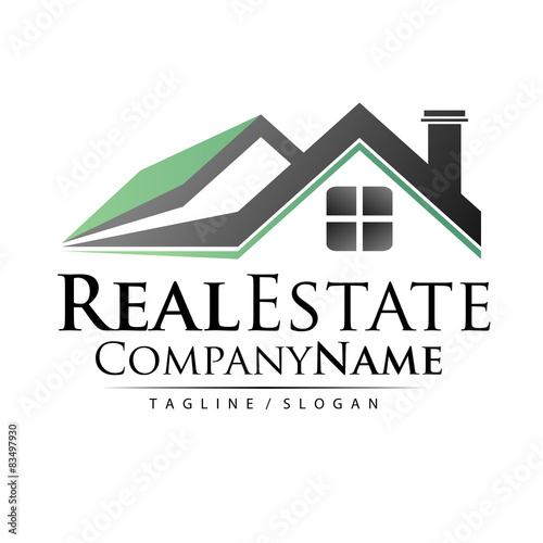 Property Real Estate logo icon vector