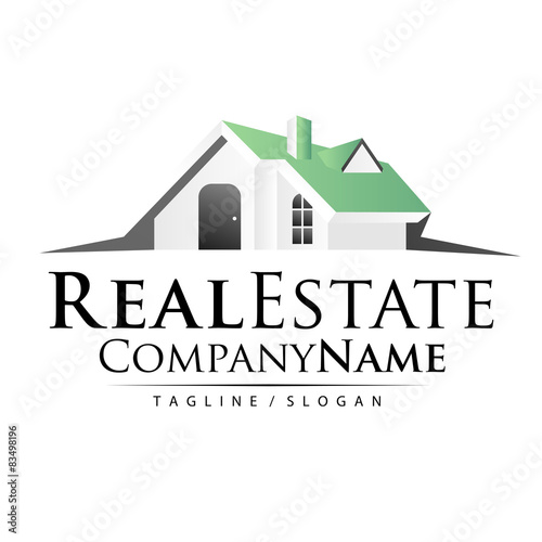Property Real Estate logo icon vector