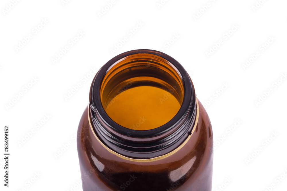 Brown Medical Bottle