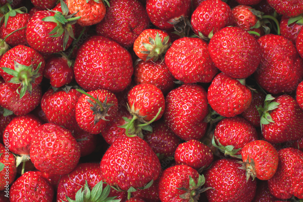 Strawberries background Strawberries background