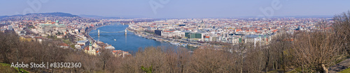 Panoramic cityscape of Budapest, Hungary