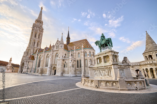 St Matthias church in Budapest, Hungary photo