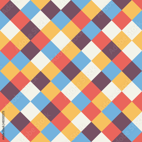 Wallpaper Mural Seamless geometric background. Abstract vector Illustration. Torontodigital.ca