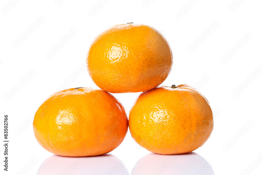 Orange fruit isolated on white background. Orange fruit isolated on white background.