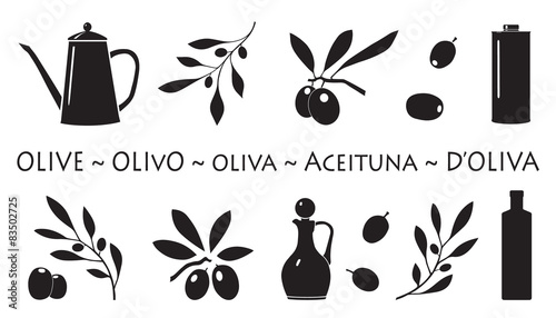 olive set