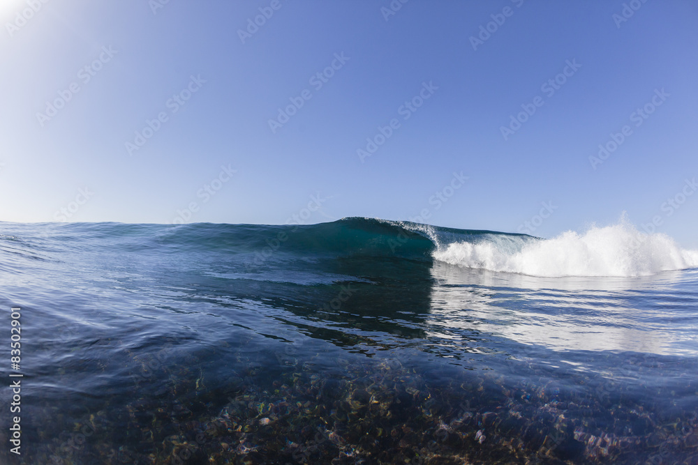 Wave Sea Blue Reef