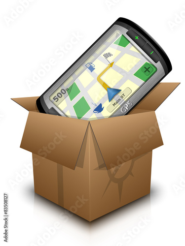 GPS Navigator in the Box photo
