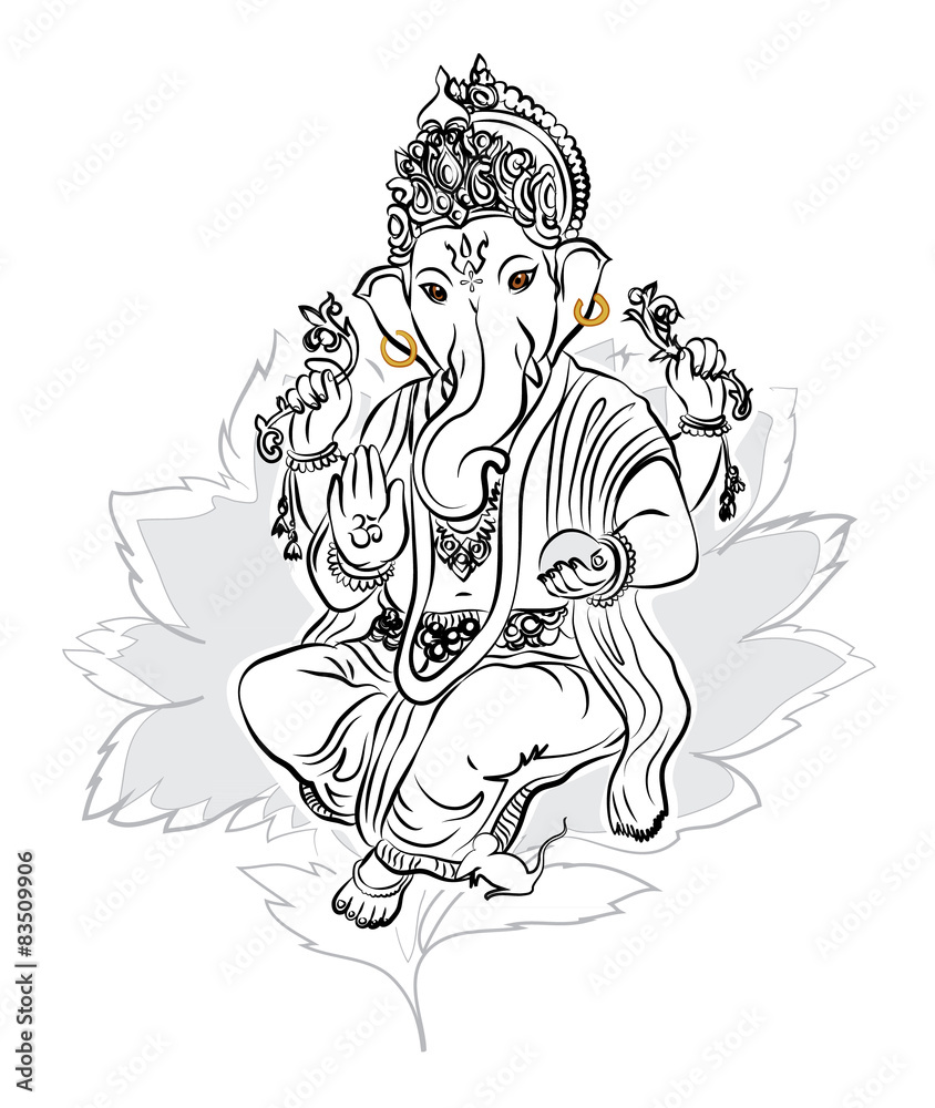 Lord Ganesha drawing by me.... - ABtattoos Itarsi/Bhopal | Facebook-saigonsouth.com.vn