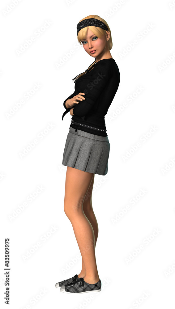 Fototapeta premium Teen Girl