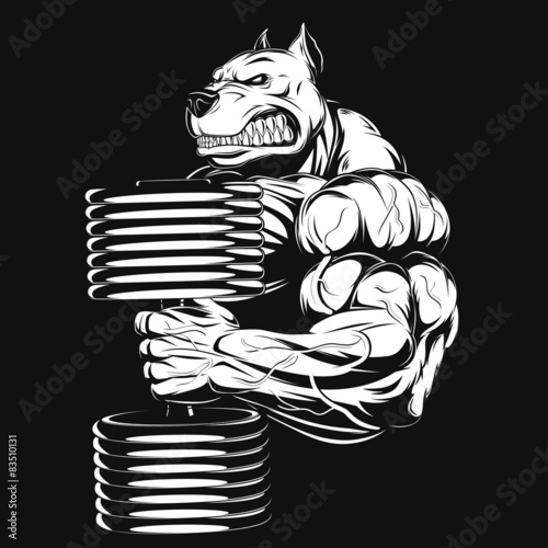 Strong dog