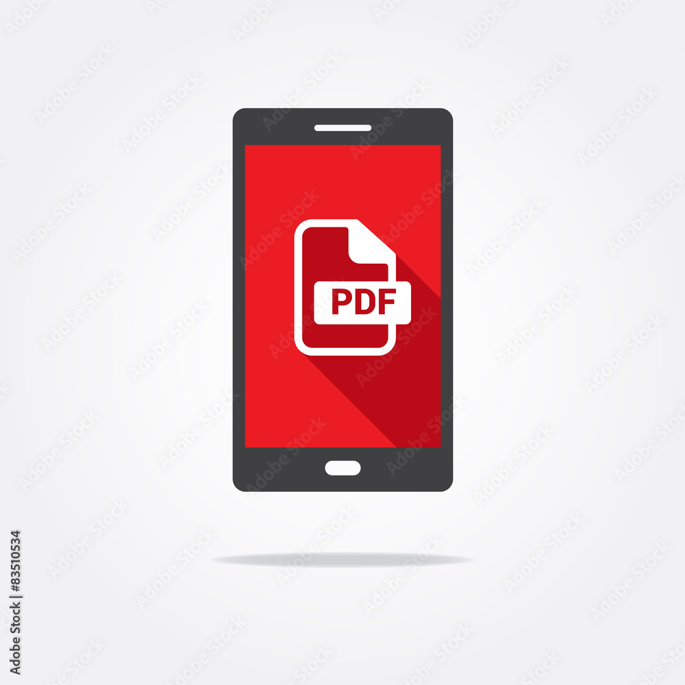 Pdf Phone Icon Pdf Phone Icon