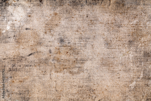 Old distressed textile surface background