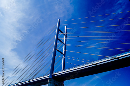 Neue Brücke von Stralsund nach Insel-Rügen photo