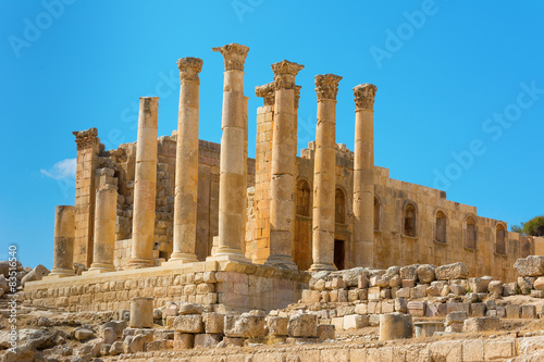 Ancient Jerash Jordan Temple of Artemis