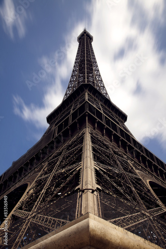 Eiffel Tower, Close view.