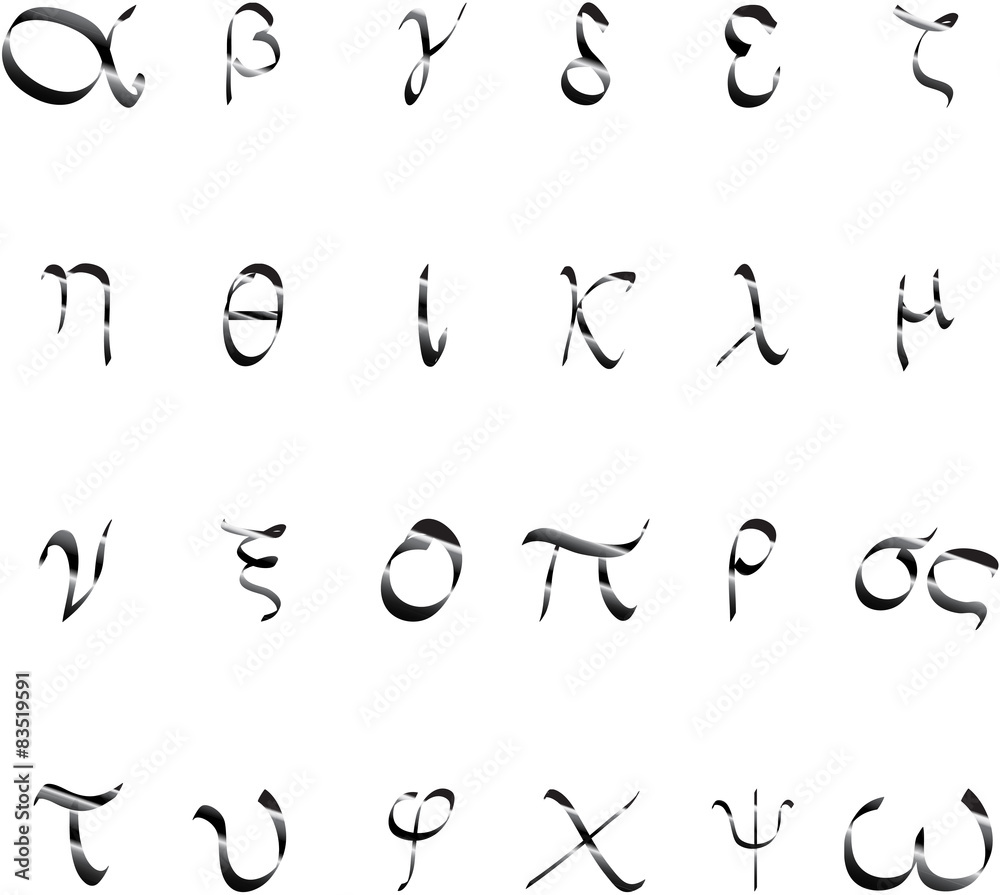 Greek alphabet Greek alphabet