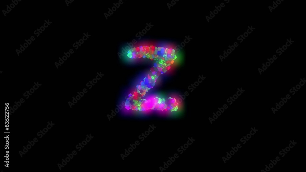Disco_alphabet_Z