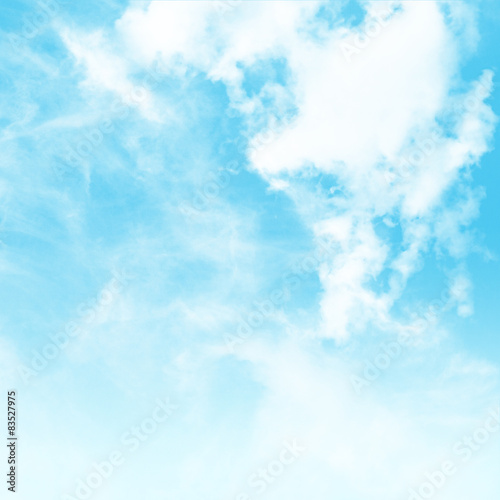 Blue sky and cloudy
