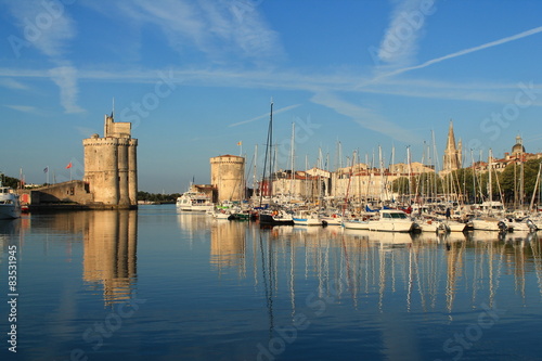 Vieux port de La Rochelle, France