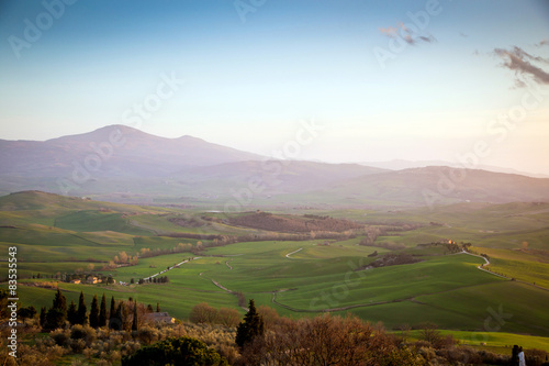 Val d'Orcia in Tuscany