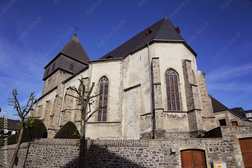 ville de Bastogne, Belgique, église Saint-Pierre 