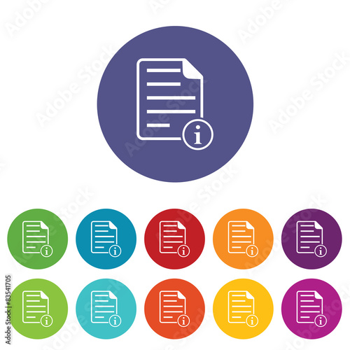 Selected book icon set