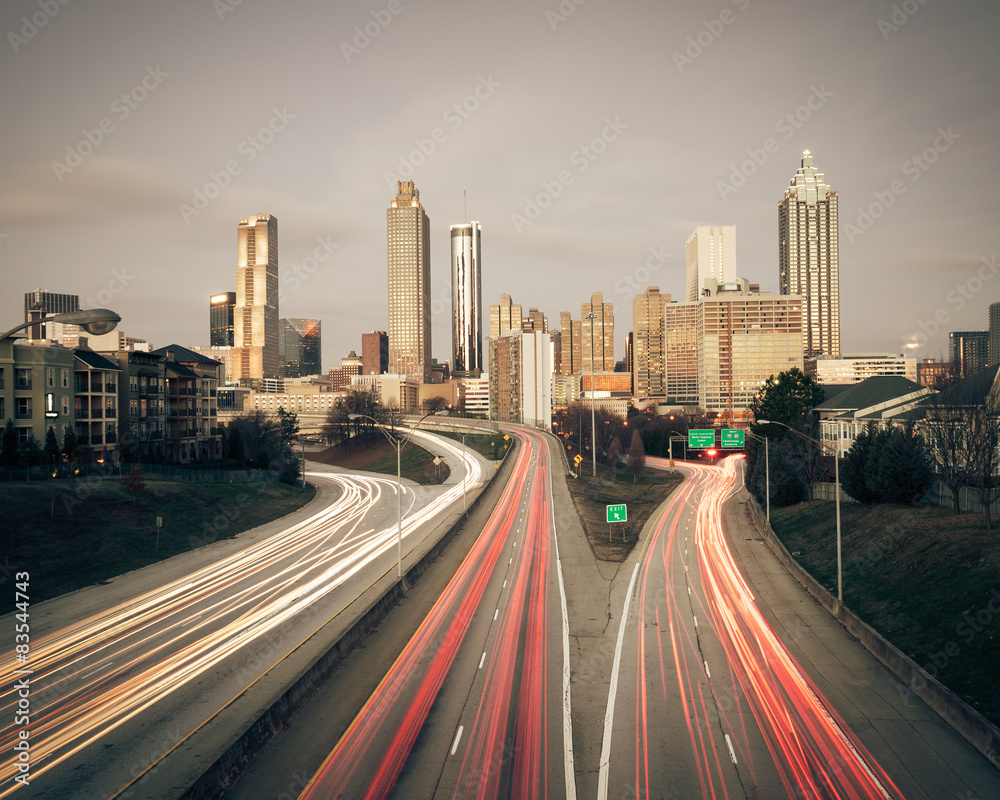 Fototapeta premium Atlanta skyline