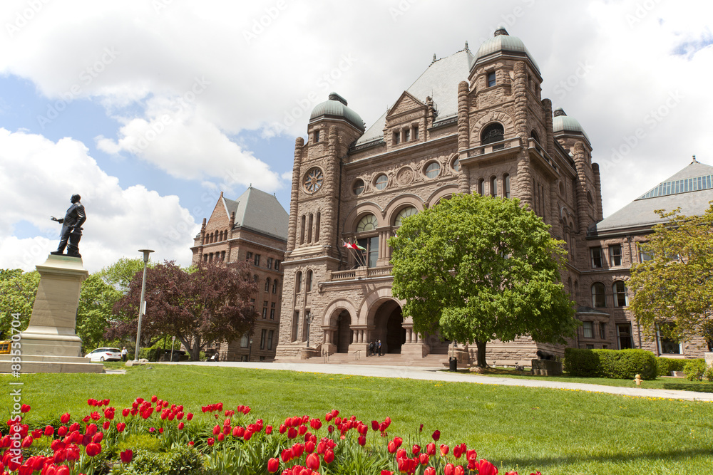 Queens Park Toronto government legislative buildings
