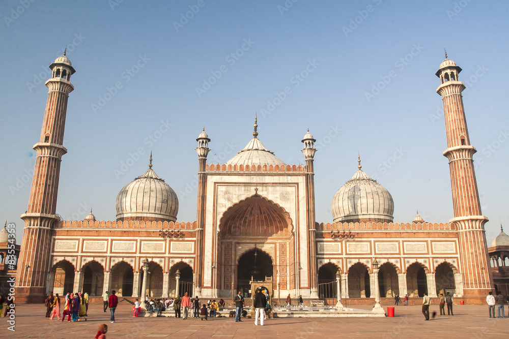 Jama Masjid Mosque in Delhi