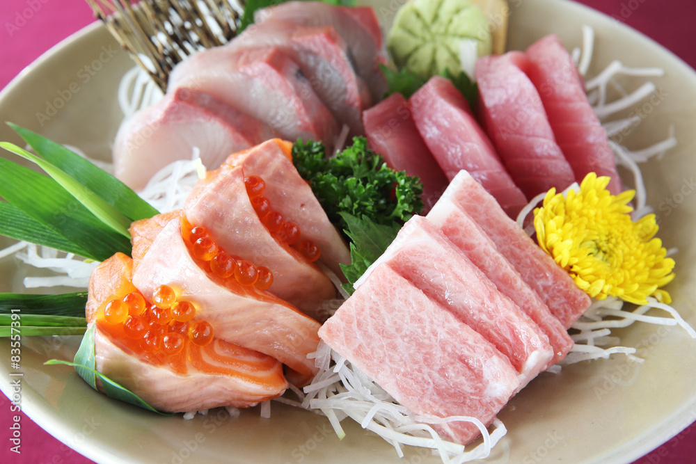Sashimi set Sashimi set