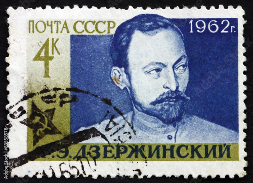 Postage stamp Russia 1962 Feliks Edmundovich Dzerzhinski © laufer