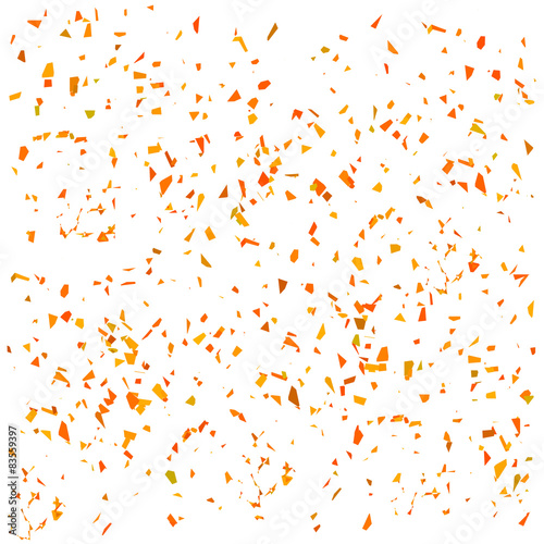Orange Confetti