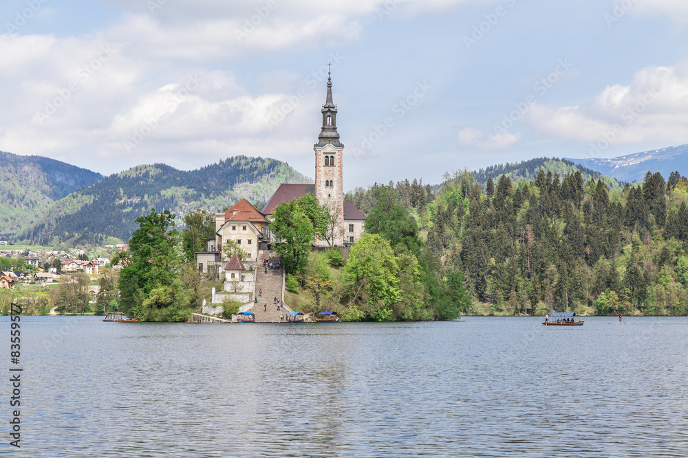 Lake Bled in Slovenia, Spring 2015