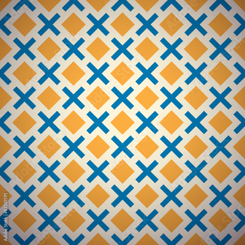Retro kid vector seamless pattern. Endless texture
