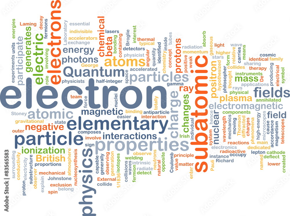 Electron background concept
