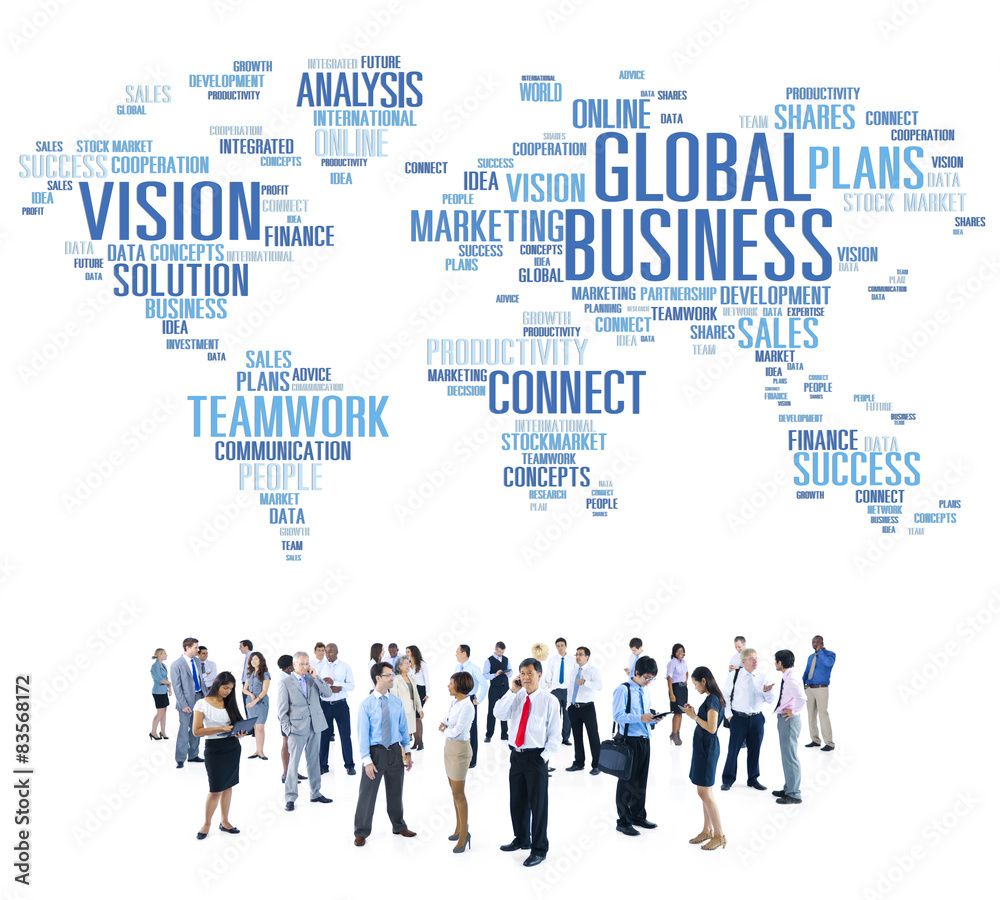 Global Business World Commercial Business People Concept Global Business World Commercial Business People Concept